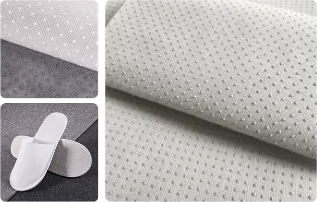 Metallic Printed Nonwoven Fabric